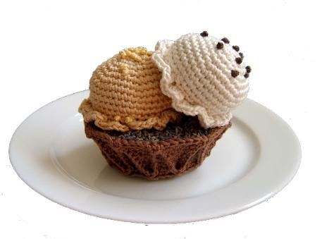 knitted ice cream