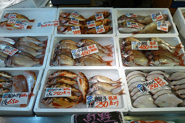 seafood in japan