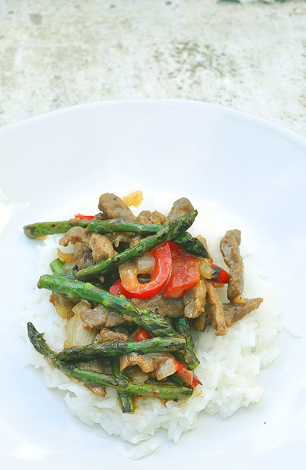 asparagus and beef stir fry recipe