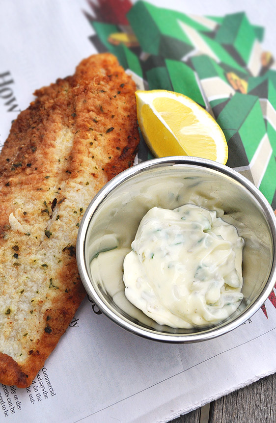 fish and tartare sauce