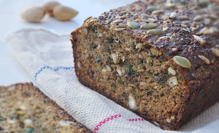 pumpkin seed and nut bread